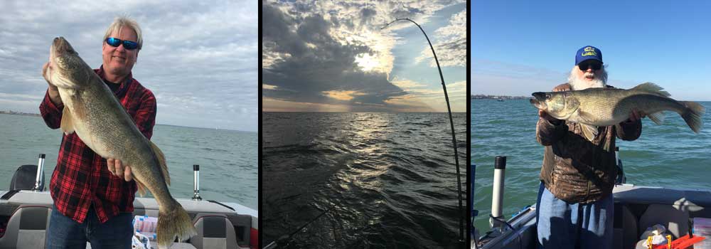 Walleye fishing Lake Erie