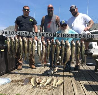 lake erie walleye fishing