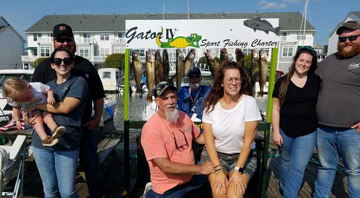 Walleye lake erie guide fishing