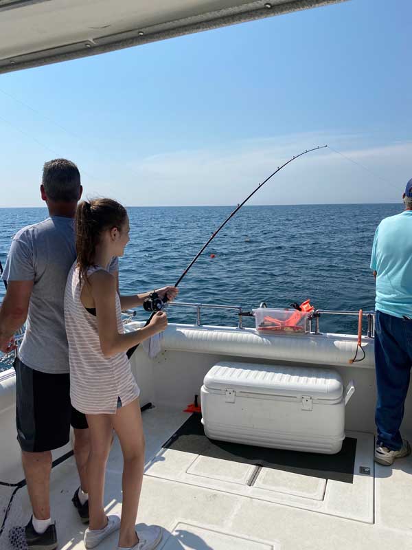 family friendly guide trips - Lake Erie Walleye