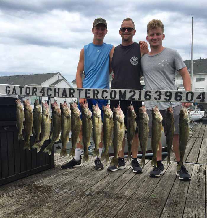 Nice trip - lots of walleye.