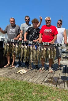 Lake Erie fishing - guided trip