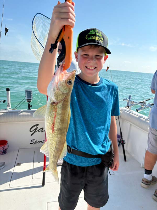 Lake Erie Fishing Charter - We catch fish!
