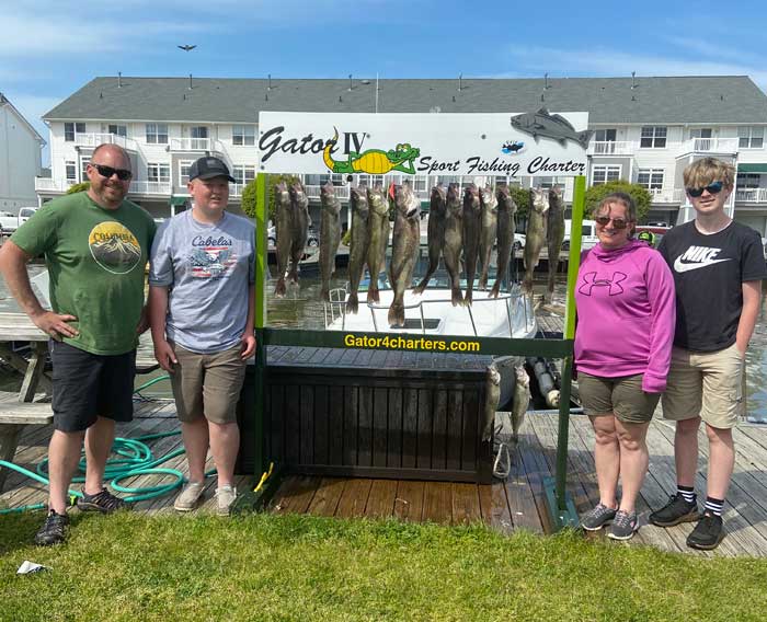 lake erie fishing guide 