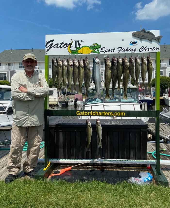 great fishing Lake Erie fishing guide