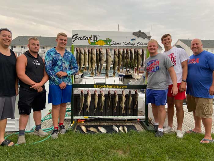 Walleye - Lake Erie fishing