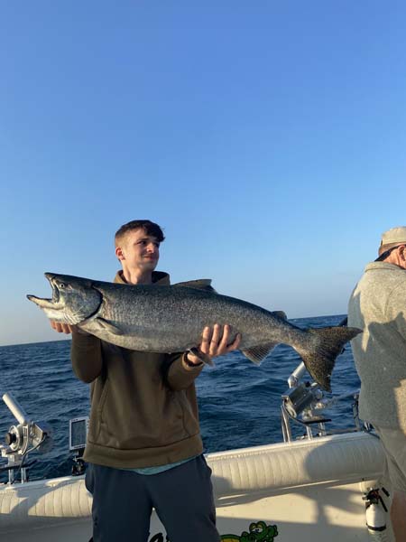 Catching Big fish in Olcott NY